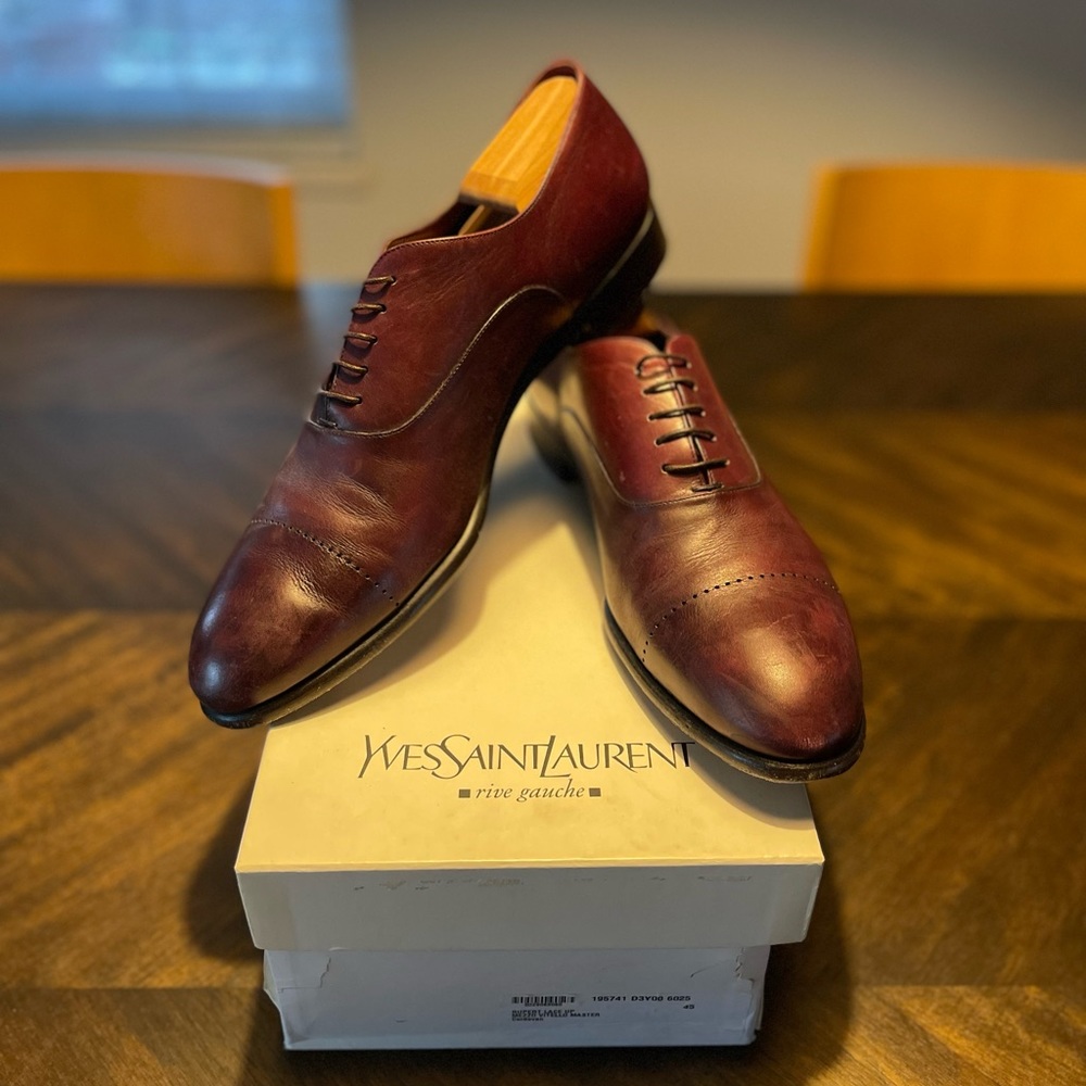 YSL yves saint laurent men’s dress shoe size 45 (12)